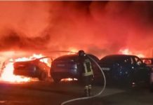 Tesla: Βανδαλισμών συνέχεια στη Ρώμη