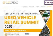 Η Fleet Europe διοργανώνει το Used Vehicle Retail Summit