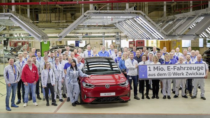 The one millionth electric vehicle rolls off the production line