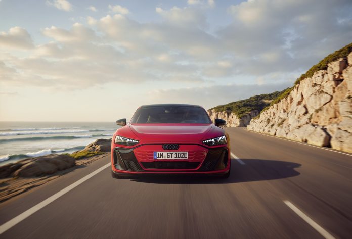 Entering the premium class: Audi e-tron GT quattro combines emot