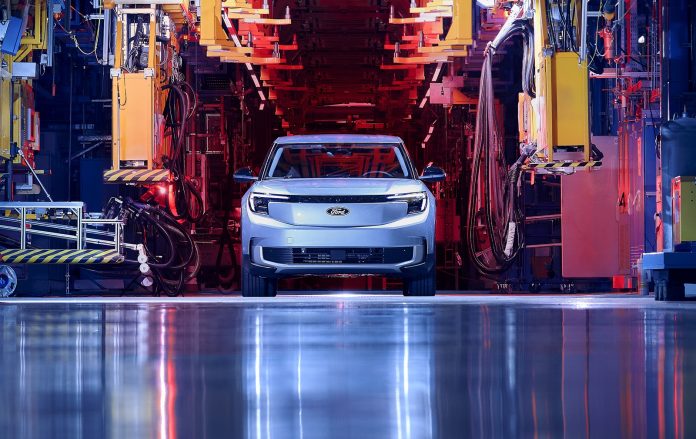 Ford Electric Explorer - Production Start