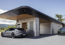 Porsche Charging Lounge στην Ελβετία