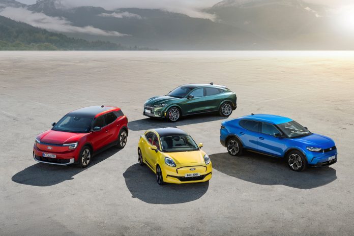 Ford Expands European Electric Vehicle Lineup
