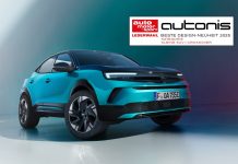 Opel Mokka: Βραβείο Σχεδίασης “autonis”
