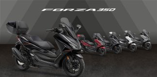 Honda Forza: Με νέα χρώματα