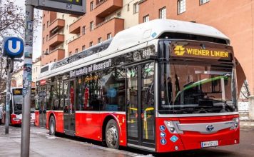 CaetanoBus: Mε υδρογόνο στη Βιέννη