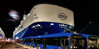 Άφιξη 155 ηλεκτρικών λεωφορείων στο λιμάνι του Πειραιά