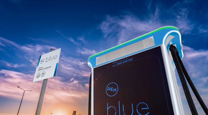 ΔΕΗ blue – Visa: Eπιβράβευση έως 18€ τον μήνα για τη φόρτιση EV